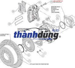 8981157941 | ĐĨA THẮNG SAU ISUZU MUX 2016-2020 8981157941 | ĐĨA THẮNG SAU ISUZU MUX 2016-2020 - Ảnh 5