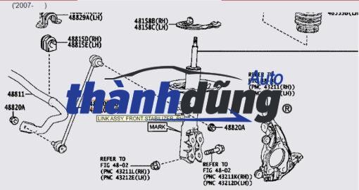 RÔ TUYN CÂN BẰNG TRƯỚC HYUNDAI SANTAFE RÔ TUYN CÂN BẰNG TRƯỚC HYUNDAI SANTAFE - Ảnh 3