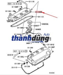 NẮP DÀN CÒ PHẢI MITSUBISHI PAJERO 2009 - Ảnh 3