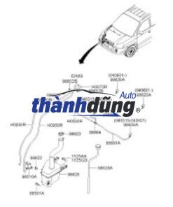 Alternative view of 25430J7400 - BÌNH NƯỚC PHỤ HYUNDAI KONA 2018