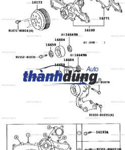 L327-15-100A | BƠM NƯỚC FORD ESCAPE 2010 - Ảnh 4