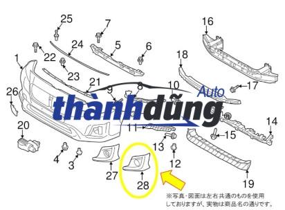 CẢN TRƯỚC TOYOTA FORTUNER 2011