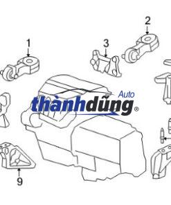 CAO SU CHÂN MÁY HỘP SỐ ACURA MDX 2011 CAO SU CHÂN MÁY HỘP SỐ ACURA MDX 2011 - Ảnh 3