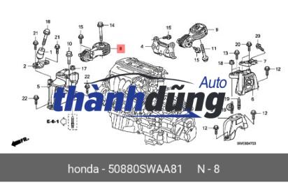 CHÂN ĐẦU MÁY FORD EXPLORER 2020 CHÂN ĐẦU MÁY FORD EXPLORER 2020 - Ảnh 3