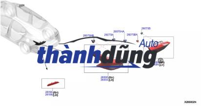 ĐÈN HẬU TOYOTA INNOVA CHÍNH HÃNG | 81550-0K630 ĐÈN HẬU TOYOTA INNOVA CHÍNH HÃNG | 81550-0K630 - Ảnh 3