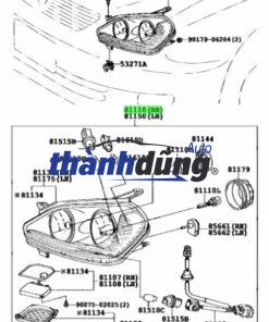 ĐÈN PHA XE FORD FOCUS 2015-2019 | F1EB13W029CB ĐÈN PHA XE FORD FOCUS 2015-2019 | F1EB13W029CB - Ảnh 5