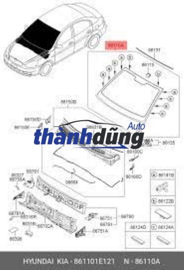 13930679503 | KÍNH CHẮN GIÓ CHEVROLET SPARK 2005-2010