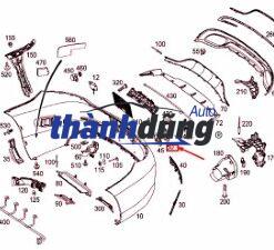 CẢN SAU XE MAZDA CX30 2021-2025 | DHYK5022X - Ảnh 6