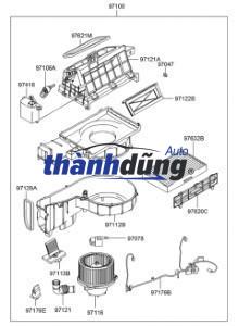 TRỞ QUẠT GIÀN LẠNH XE TOYOTA HILUX TRỞ QUẠT GIÀN LẠNH XE TOYOTA HILUX - Ảnh 4