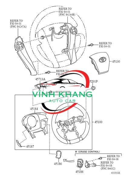 NẮP ĐẬY VÔ LĂNG XE TOYOTA ZACE 2000-2006 | 4513006120B1 NẮP ĐẬY VÔ LĂNG XE TOYOTA ZACE 2000-2006 | 4513006120B1 - Ảnh 5