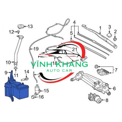 BÌNH NƯỚC RỬA KÍNH XE MAZDA 3 2019-2025 | BCKA67481 BÌNH NƯỚC RỬA KÍNH XE MAZDA 3 2019-2025 | BCKA67481 - Ảnh 4