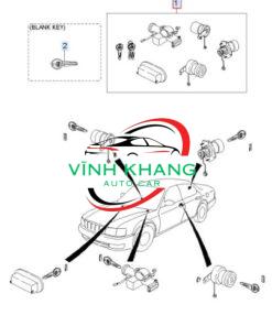 BỘ KHÓA ĐIỆN CÁNH CỬA KIA BONGO 3 BỘ KHÓA ĐIỆN CÁNH CỬA KIA BONGO 3 - Ảnh 4