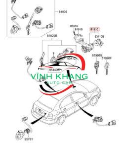 BỘ KHÓA ĐIỆN CÁNH CỬA KIA BONGO 3 BỘ KHÓA ĐIỆN CÁNH CỬA KIA BONGO 3 - Ảnh 5