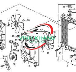 163610H240 | CÁNH QUẠT KÉT NƯỚC TOYOTA CAMRY 2007-2015 163610H240 | CÁNH QUẠT KÉT NƯỚC TOYOTA CAMRY 2007-2015 - Ảnh 4