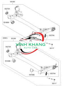 13313230 | CAO SU CẦU SAU CHEVROLET CRUZE 2009-2016 - Ảnh 4