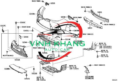 ỐP CẢN TRƯỚC TOYOTA VIOS 2021 ỐP CẢN TRƯỚC TOYOTA VIOS 2021 - Ảnh 3