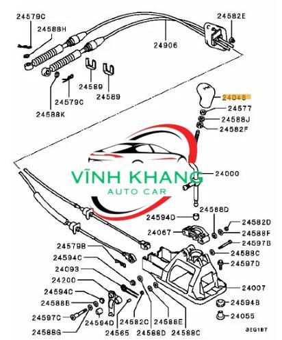 7461052020E0 | TAY NẮM TRẦN TOYOTA VIOS 2007-2014