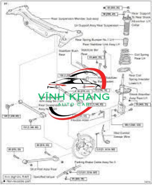GIẰNG DỌC SAU XE KIA SPORTAGE 2016-2020 | 55280H3000 GIẰNG DỌC SAU XE KIA SPORTAGE 2016-2020 | 55280H3000 - Ảnh 4