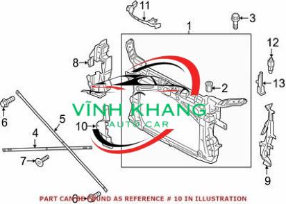 KHUNG XƯƠNG KÉT NƯỚC MERCEDES E43 AMG 2018 KHUNG XƯƠNG KÉT NƯỚC MERCEDES E43 AMG 2018 - Ảnh 3