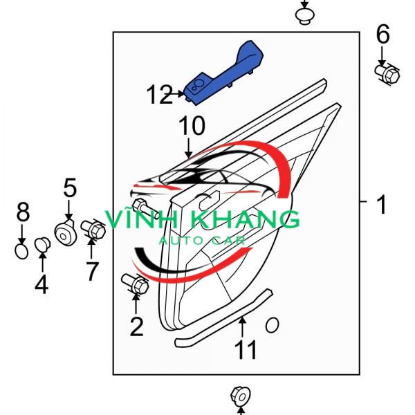 93571K6210NNB | CÔNG TẮC NÂNG KÍNH HYUNDAI I10 2021-2024