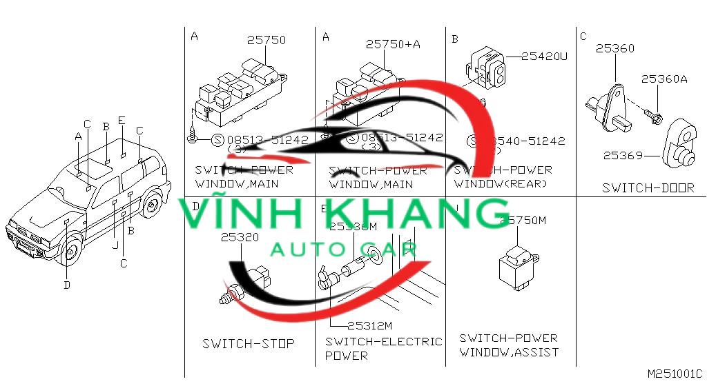 CÔNG TẮC LÊN XUỐNG KÍNH PORSCHE PANAMERA CÔNG TẮC LÊN XUỐNG KÍNH PORSCHE PANAMERA