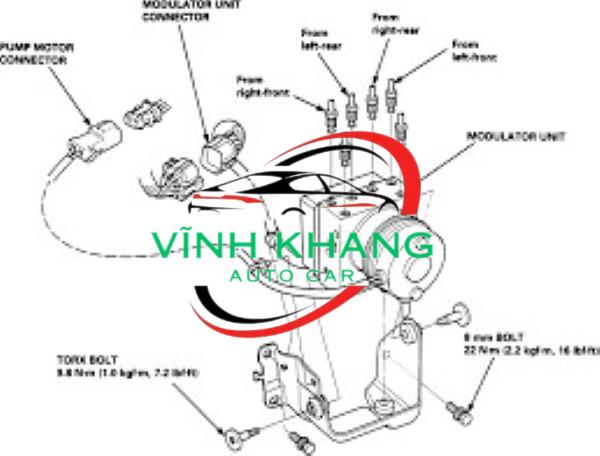 CỤM CHIA ABS MAZDA 3 2009-2013 CỤM CHIA ABS MAZDA 3 2009-2013 - Ảnh 4