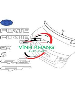BIỂU TƯỢNG CHỮ KIA CỐP HẬU KIA K3 2022 - Ảnh 4