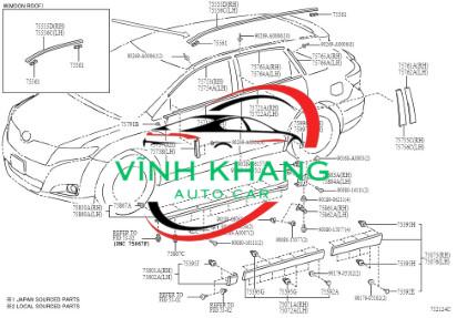 NẸP CHÂN KÍNH FAIRY 7 CHỖ