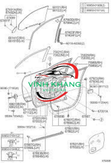 XƯƠNG TAY MỞ CỬA NGOÀI ISUZU DMAX 2015 | 898176471