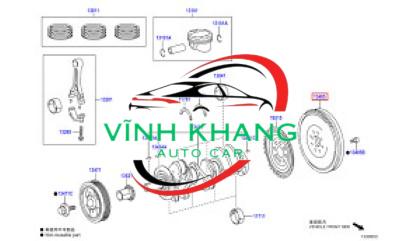 BÁNH ĐÀ XE RENAULT KOLEOS 2011-2017 | 4150439100 BÁNH ĐÀ XE RENAULT KOLEOS 2011-2017 | 4150439100 - Ảnh 5