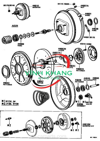 GE4T43800 | BẦU TRỢ LỰC PHANH MAZDA 626 2001-2004 GE4T43800 | BẦU TRỢ LỰC PHANH MAZDA 626 2001-2004 - Ảnh 5