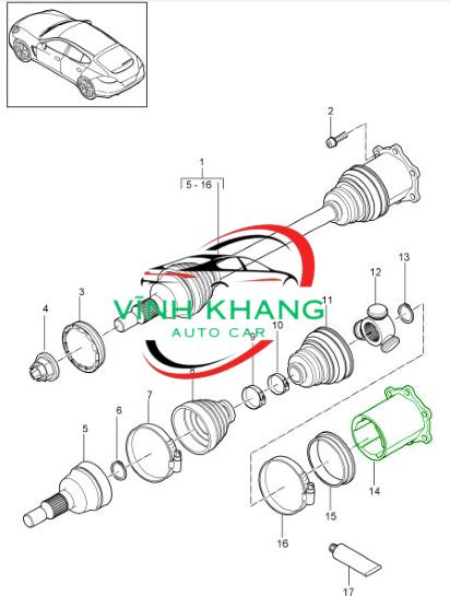 BI QUANG TREO XE HYUNDAI VERACRUZ 2006-2012 | 495753J000 BI QUANG TREO XE HYUNDAI VERACRUZ 2006-2012 | 495753J000 - Ảnh 5