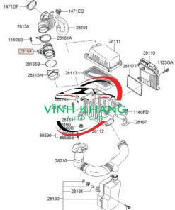 CẢM BIẾN ĐO GIÓ XE MITSUBISHI LANCER GALA | MB343605 - Ảnh 4
