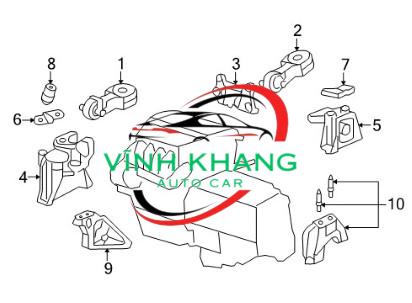 96300755 | CHÂN MÁY THỦY LỰC DAEWOO NUBIRA 96300755 | CHÂN MÁY THỦY LỰC DAEWOO NUBIRA - Ảnh 4