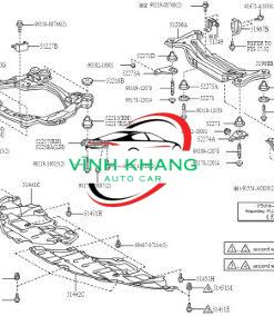 CHẮN BÙN KÉT NƯỚC XE MAZDA 2 2014-2022 | DHN35611Y - Ảnh 6