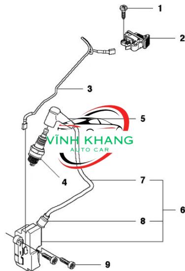 DÂY PHIN (CAO ÁP) CHERY QQ3 DÂY PHIN (CAO ÁP) CHERY QQ3 - Ảnh 3