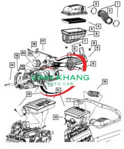LỌC GIÓ ĐỘNG CƠ XE HONDA JAZZ 2008 LỌC GIÓ ĐỘNG CƠ XE HONDA JAZZ 2008 - Ảnh 3