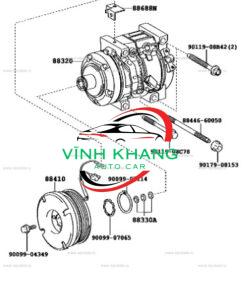 LỐC ĐIỀU HÒA HYUNDAI ELANTRA 2011 - Ảnh 3