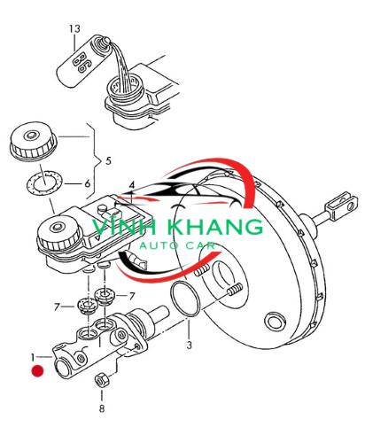 TỔNG PHANH XE MAZDA 6 2014-2021 | GHY54340Z TỔNG PHANH XE MAZDA 6 2014-2021 | GHY54340Z - Ảnh 4