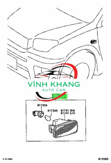 0K60C51070C | ĐÈN XI NHAN TRÁI KIA K190 0K60C51070C | ĐÈN XI NHAN TRÁI KIA K190 - Ảnh 4