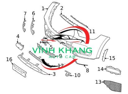 865602WAA0-1 | LƯỚI CẢN TRƯỚC HYUNDAI SANTAFE 2020 865602WAA0-1 | LƯỚI CẢN TRƯỚC HYUNDAI SANTAFE 2020 - Ảnh 3