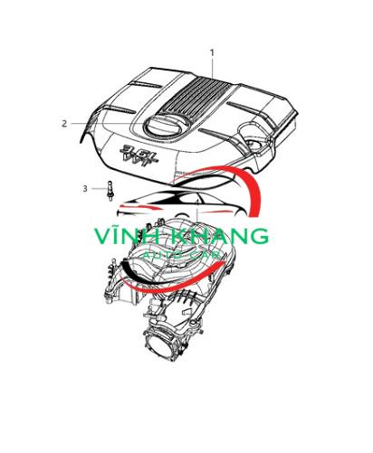 292402B800| Nắp che động cơ xe HYUNDAI ELANTRA