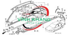 NẸP CÁNH CỬA SAU MAZDA CX5 2019 | KD5H51RB1 NẸP CÁNH CỬA SAU MAZDA CX5 2019 | KD5H51RB1 - Ảnh 4