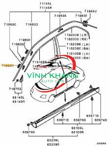 NẸP CÁNH CỬA SAU MAZDA CX5 2019 | KD5H51RB1 NẸP CÁNH CỬA SAU MAZDA CX5 2019 | KD5H51RB1 - Ảnh 5