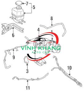 ỐNG DẦU TRỢ LỰC THƯỚC LÁI HYUNDAI GETZ