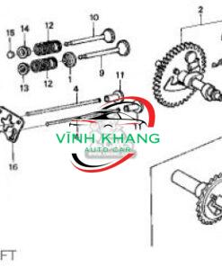 PHỚT GHÍT XE PEUGEOT 207 2009-2013 | 9806089280 - Ảnh 4