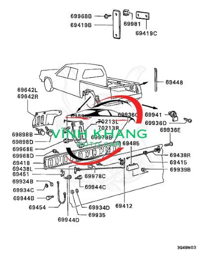 TAY MỞ THÙNG SAU FORD RANGER 2012-2020 | TXBT210826 TAY MỞ THÙNG SAU FORD RANGER 2012-2020 | TXBT210826 - Ảnh 5