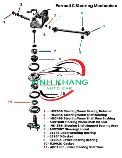 TRỤC VÍT CỌC LÁI HYUNDAI I20 TRỤC VÍT CỌC LÁI HYUNDAI I20 - Ảnh 3