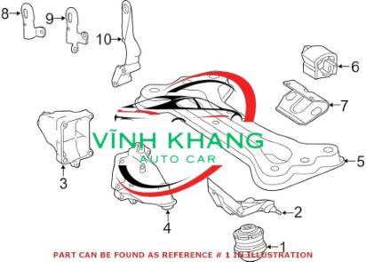 13327079 - GIÁ ĐỠ ĐỘNG CƠ CHEVROLET CRUZE 2009 13327079 - GIÁ ĐỠ ĐỘNG CƠ CHEVROLET CRUZE 2009 - Ảnh 3