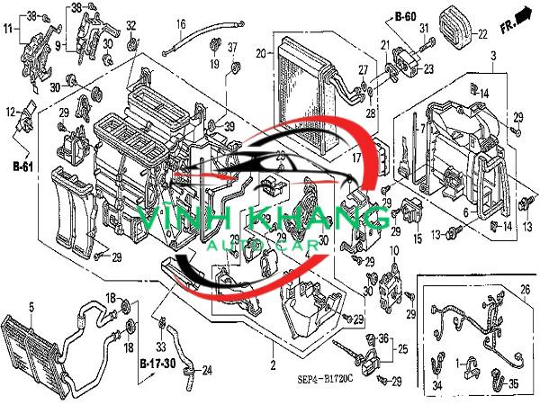 AB3919E616BA | MÔ TƠ CHIA GIÓ MÁY LẠNH FORD RANGER 2016 AB3919E616BA | MÔ TƠ CHIA GIÓ MÁY LẠNH FORD RANGER 2016 - Ảnh 3